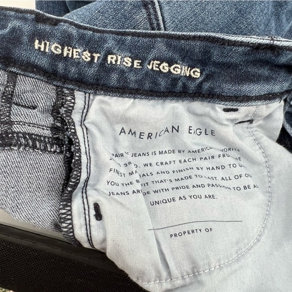 American Eagle Outfitters Highest Rise Jeggings Size 4 Women’s - Picture 6 of 6